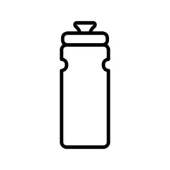 Bottle sport icon vector logo design template