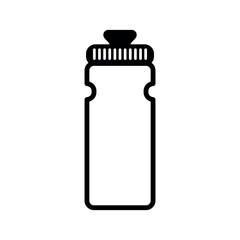 Bottle sport icon vector logo design template