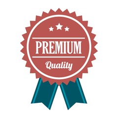 premium quality label