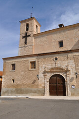 Fototapeta na wymiar Iglesia de Santa María en Ocaña, Toledo