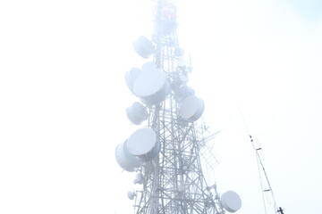  tower with antennas