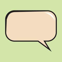 speech bubble