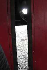 Inside a steam locomotive. the details