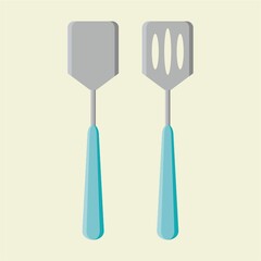 spatula and spoon