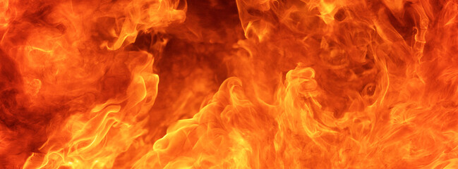 Obraz premium awesome fire flame texture for banner background