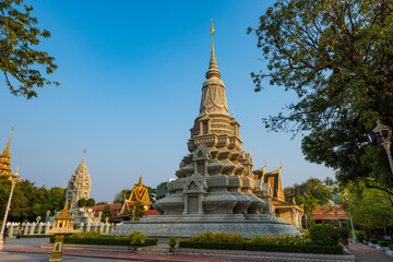 The royal palace in Cambodias capital Phnom Penh