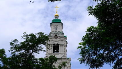 
Buildings of the Astrakhan Kremlin in Russia.