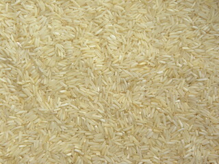 White raw Basmati rice