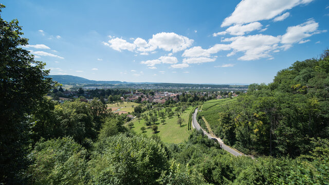 view of arlesheim in northwestern switzerland