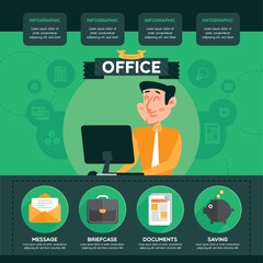 office infographic