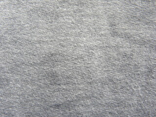 Fototapeta na wymiar Gray color soft cotton fabric textured background
