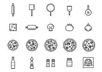pizza icons
