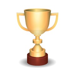 gold trophy cup