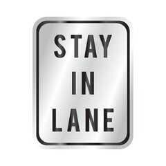 stay in lane