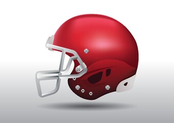 Fototapeta premium football player helmet