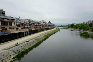 Fototapeta na wymiar 京都鴨川