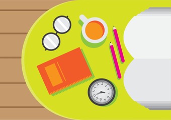 Obraz premium office desk