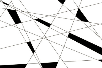 intersection of lines. abstract geometric pattern.
