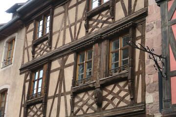 Maison d'Alsace en colombage