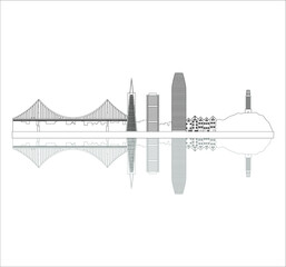 San Francisco Skyline United States City
