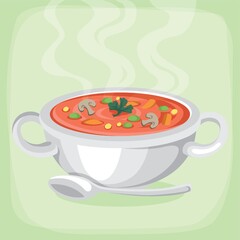 hot soup