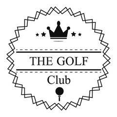 golf club label