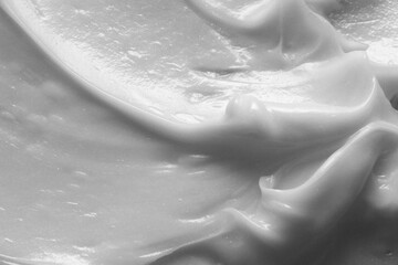 Close up of cream texture