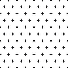 Abstract background texture in geometric ornamental style. Seamless pattern, beautiful stars on a white background.