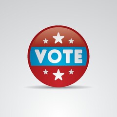 usa vote label