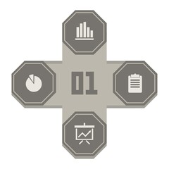 info graphic design element