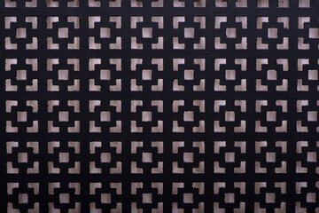 Black panel pad for radiator
