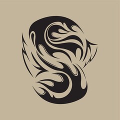 decorative tattoo design