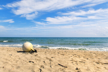 Fototapeta na wymiar Corsican beach landscape