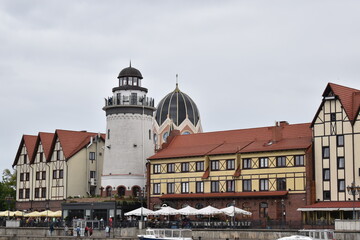 Obraz premium Kaliningrad-Fischdorf