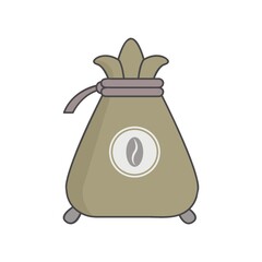 sack of coffee beans