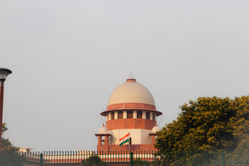Supreme Court of India. Building of supreme court of india located in india's capital New delhi.