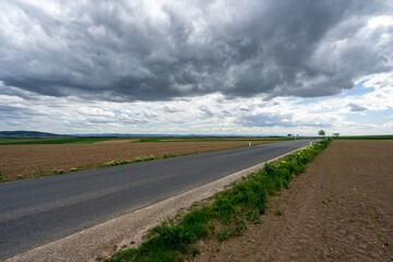 Fields in Lower Austria in spring