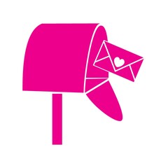 love letter in mailbox