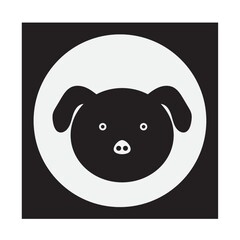 pig silhouette