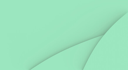 Abstract green background with waves