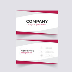 Abstract corporate Business Card Template.