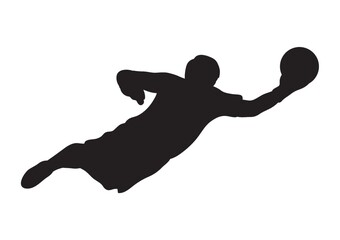 man playing football