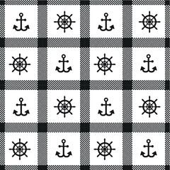Marine seamless Anchor pattern
(use , print, t-shirt typography and other uses)