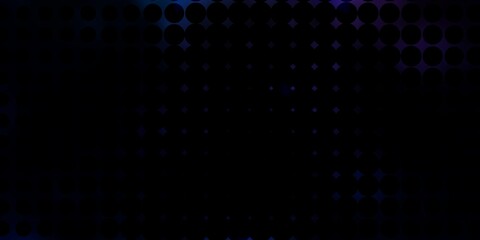 Obraz premium Dark Pink, Blue vector background with spots. Colorful illustration with gradient dots in nature style. Design for posters, banners.