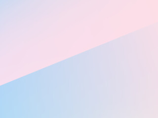 Gradient pastel mixed colours pink, blue trendy banner template background