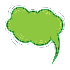 cloud speech bubble