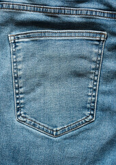 Blue denim Jeans pocket background