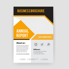 Abstruct Business Flyer Design Template.