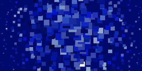 Light BLUE vector layout with lines, rectangles. Modern design with rectangles in abstract style. Pattern for commercials, ads.