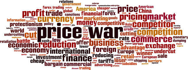 Price war word cloud
